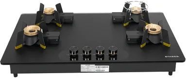 Faber Hob 4 Burner 90 cm Magiclift HT904 BR CI AI