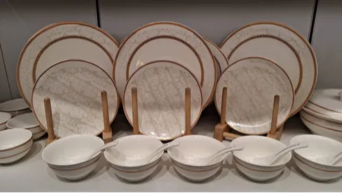 Whitegold Dinner Set Porcelain 37 Pcs WG-1437 J