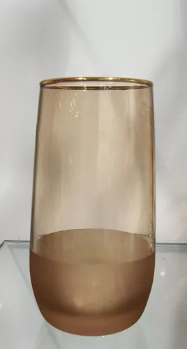 Tumbler (Glass) Set 350 ml 6 Pcs DC-115 (Dekor Cam) Brown