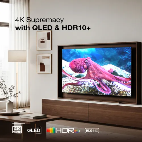 Sansui QLED TV 138 cm (55 inches) Android JSW55UG23Q Black