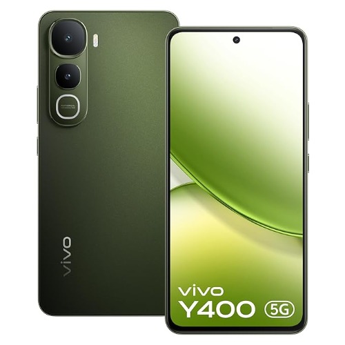 Vivo Android Smartphone Y400 5G (8GB RAM, 256GB Storage/ROM) V2506 Olive Green