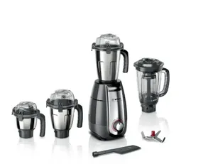 Bosch Mixer Grinder 1000 Watts 4 Jar TrueMixx Pro MGM8842GIN Grey