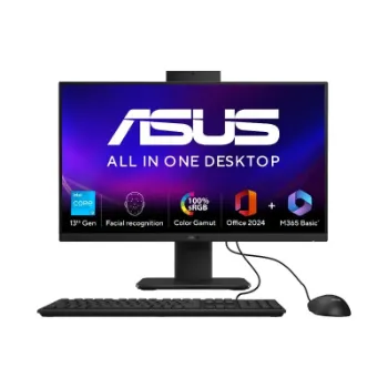 Asus AIO Desktop i3-1315U 8GB DDR5 512 PCIE G4 SSD WINDOS11 MSO ASUS AIO V440VAB-KBPC002WS BLACK