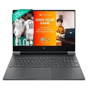 HP Gaming Laptop i7 1316GB RAM 512SS 6GB 4050 GRAPHICS WINDOS MSO HP VICTUS HP Victus 15-fa2104TX Mica silver
