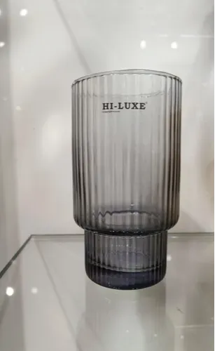 Hi-Luxe Tumbler (Glass) Set 360 ml 6 Pcs Barret Tall