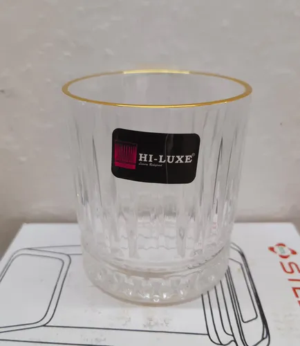 Hi-Luxe Juice Glass Set 240 ml 6 Pcs GL lucio