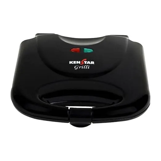 Kenstar Sandwich Maker 750 Watts 2 Slice Ezy Grilli KGMEZG02KPFR0-DSS Black