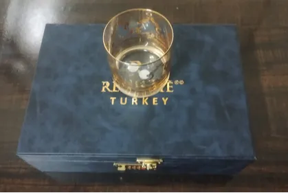 Reniche Whiskey Glass Set 410 ml 6 Pcs 2524-410