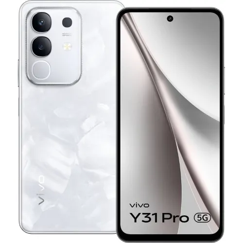 Vivo Android Smartphone Y31 Pro 5G (8GB RAM, 256GB Storage/ROM) V2534 Dreamy White