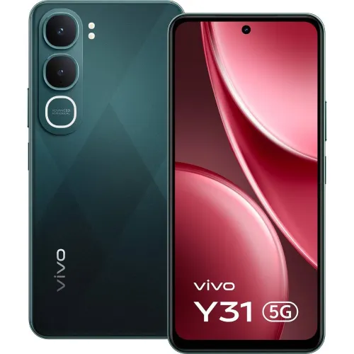 Vivo Android Smartphone Y31 5G (6GB RAM, 128GB Storage/ROM) V2521 Diamond Green
