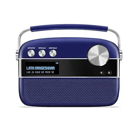 Saregama Bluetooth Speaker Carvaan Premium Royal Blue (Old Mrp 7390)