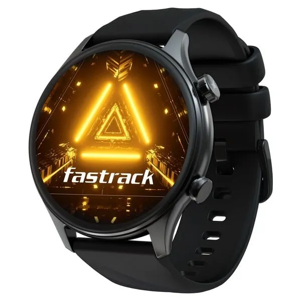Fastrack Smart Watch 3.63 cm AMOLED 38153QP01 Fastrack Optimus 2 Pro Black