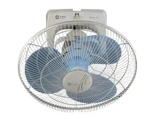 Orient Wall Fan 400mm High Speed Wall Mounted Cabin Fan Roto-53 White Blue