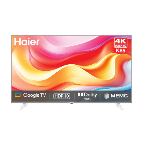 Haier 4K Ultra HD TV 191 cm (75 inches) Android H75K85FUX Black