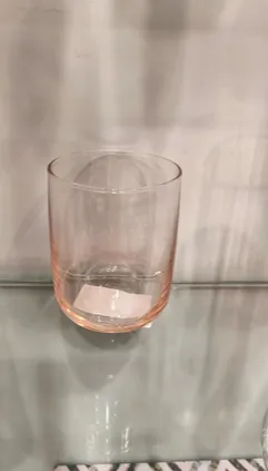 Pasabahce Tumbler (Glass) Set 280 ml 6 Pcs 420112/1112857 Pink