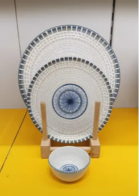 Vola Dinner Set Porcelain 20 Pcs Sora V023-G20-1813