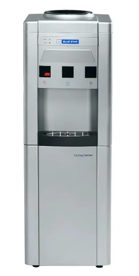 Blue Star Water Dispenser 3 Litres With Cooling Cabinet BWD3FMRGA Grey