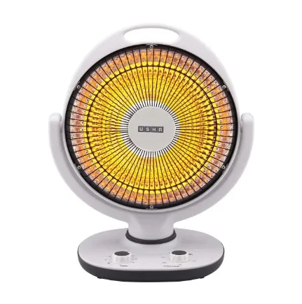 Usha Carbon Heater 1350 Watt Sun Carbon Room Heater 14"CH4414TS White & Grey