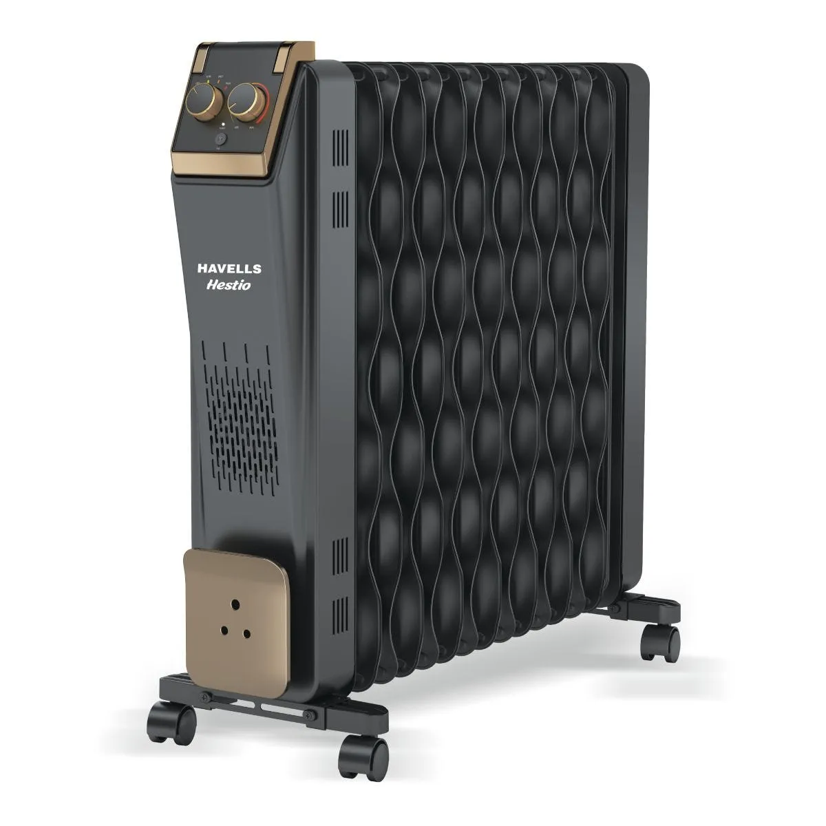 Havells OFR Room Heater 2900 W OFR 15 WAVE FINS HESTIO Black