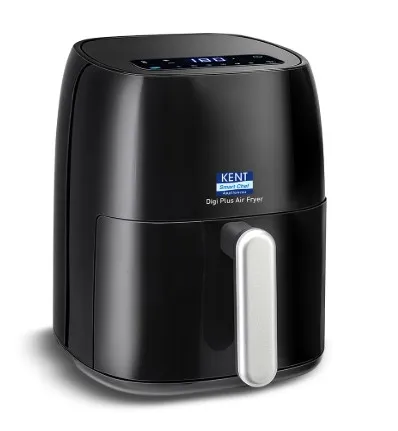 Kent Air Fryer 4 Litre 1300 Watts Digital Digi Plus Black