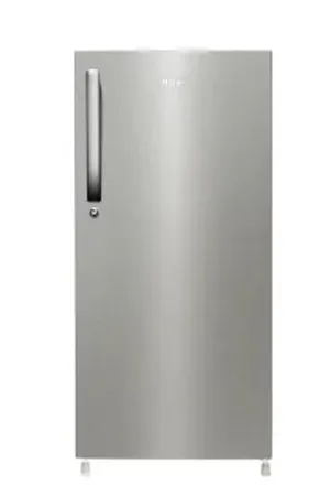 Haier Single Door Refrigerator 190 Litres 2 Star HRD-2102BNS-P Nickel Steel