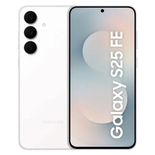Samsung Android Smartphone Galaxy S25 FE 5G (8 GB RAM, 128 GB Storage/ROM) S731BB White