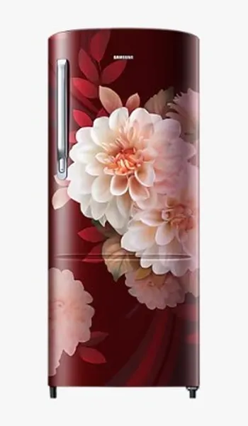 Samsung Single Door Refrigerator 183 3 Star Inverter RR20F2723BR Begonia Red