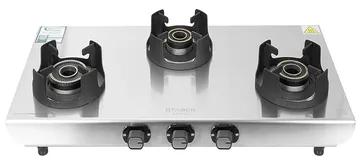 Faber Gas Stove 3 Burner EMBER 3BB SS CI
