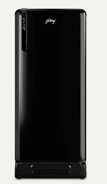 Godrej Single Door Refrigerator 194 Litres 5 Star Inverter RD EIMPRESS 215EN TDIE PA BK Piano Black